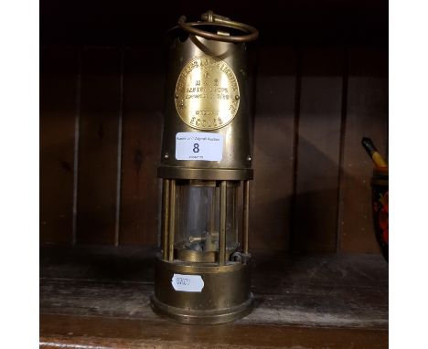 A reproduction miners lamp 