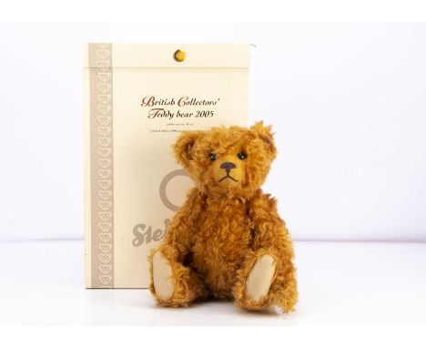 A Steiff British Collectors teddy bear 2005, 1867 for the year, in original box with certificate