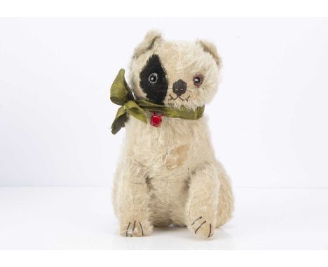 SALEROOM ANNOUNCEMENT - please note it is now certain this is a cat and the ears are the correct style for this toy, as a pho
