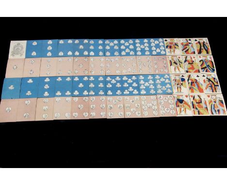 A mid 19th century Joseph Reynolds Political transformation Political Characters playing cards by Alfred Crowquill,  the cour