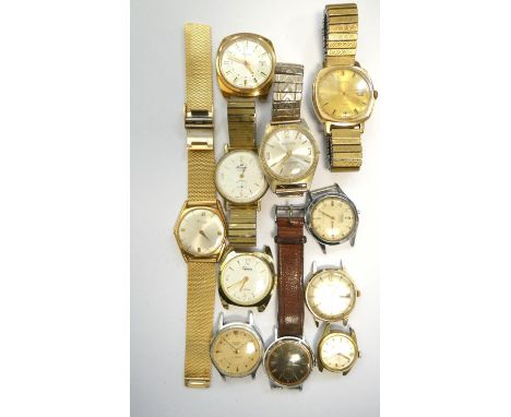 Group of vintage wristwatches to include two examples by Lanco, Smiths Empire, Sekonda etc. 