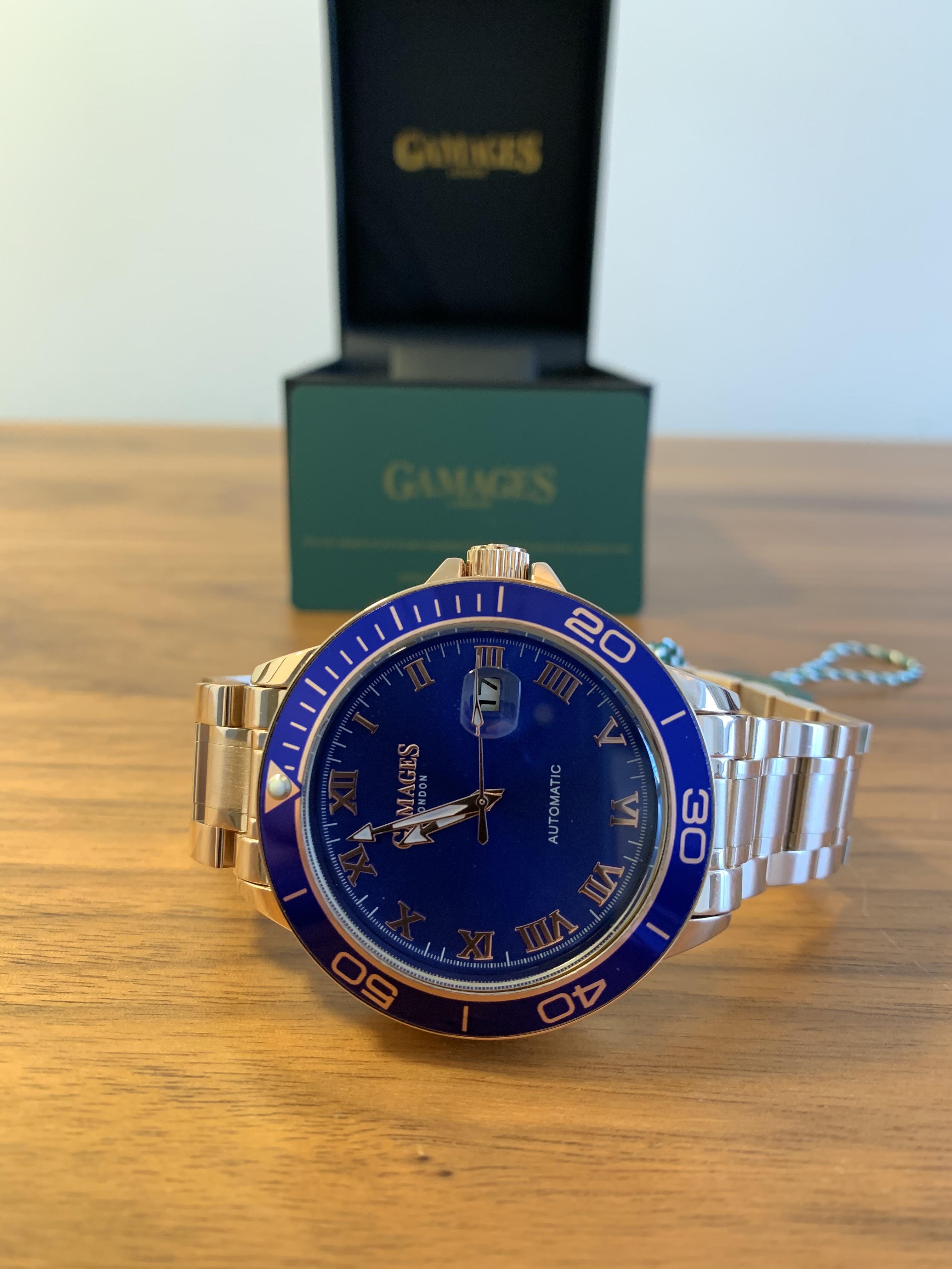 Exhibition Automatic Herenhorloge Van Gamages Online Shop, UP TO 64% OFF |  lavalldelord.com