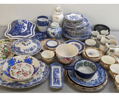 A mixed lot of ceramics to include Portmeirion, Spode, Crown Ducal and othersLocation: 