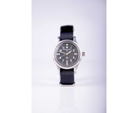 IWC: A gentleman's stainless steel wristwatchModel: Mk XI RAF pilotReference: 6B/346Date: 1950Movement: Jewelled Cal.89 manua
