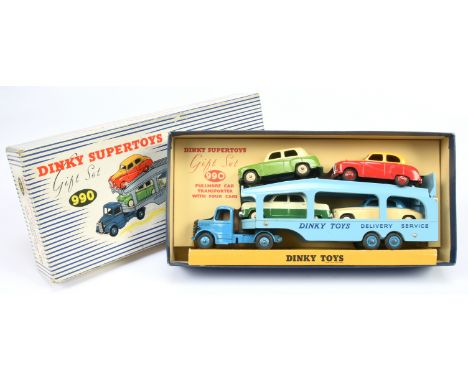 Dinky Toys&nbsp; 990 "Pullmore Car Transporter with Cars" Gift Set&nbsp; comprising of (1) Bedford Pullmore Car Transporter -