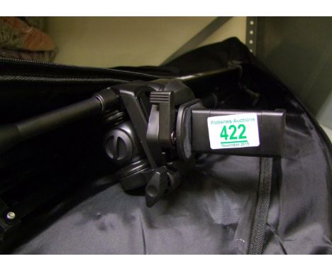 3 tripods: a Velbon EF-612 &amp; 2 x PHOT-R, in carry case. 