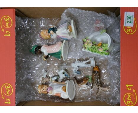 A collection of Goebel &amp; Wade small figures: 