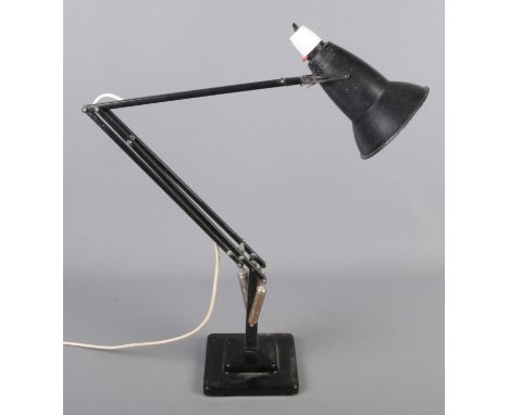 A Herbert Terry black angle poise lamp.  
