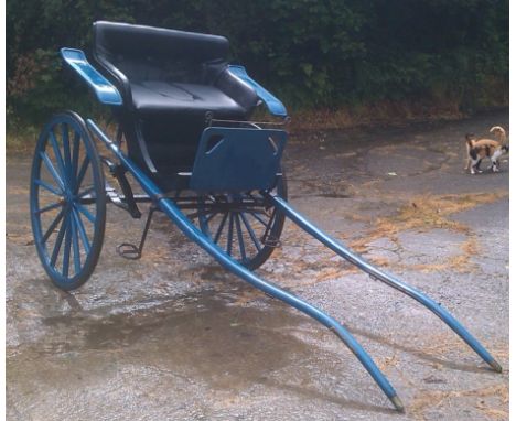 GLASS FIBRE EXERCISE GIG built by Adrian Evans of Tregaron (Davrian Cars).  A lightweight vehicle with swingle tree, to fit a