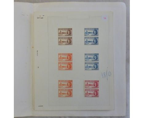 British Commonwealth 1946 Victory sets- 2 x 43 sets (mint pairs) one u/m