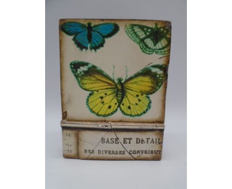 A Sid Dickens T-139 "Butterflies" 2004 memory block tile 