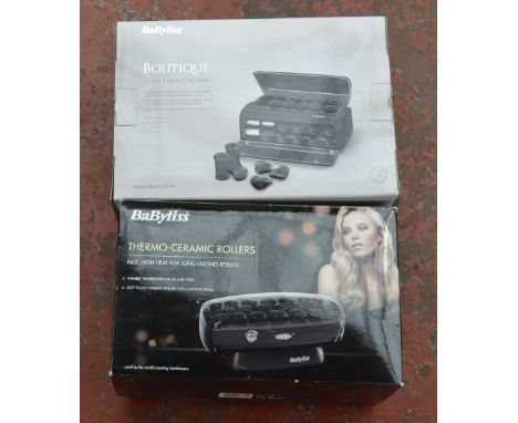 Babyliss Boutique Salon Ceramic Rollers and some Babyliss Thermo-Ceramic Rollers.