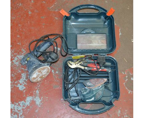 POLICE > Black & Decker sander and another sander [NO RESERVE] [VAT ON HAMMER PRICE]