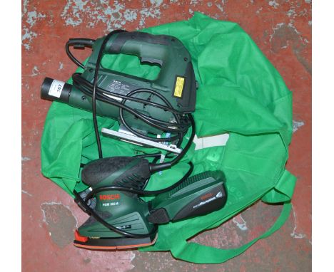 POLICE > Bosch sander and Bosch jig-saw [NO RESERVE] [VAT ON HAMMER PRICE]
