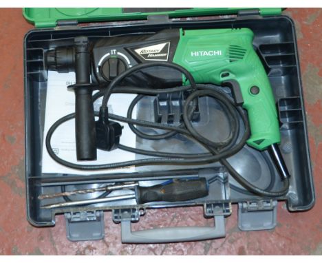 POLICE > Hitachi Koki hammer drill [NO RESERVE] [VAT ON HAMMER PRICE]