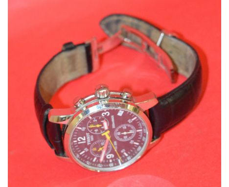 POLICE > Tissot wrist watch [NO RESERVE]  [VAT ON HAMMER PRICE]