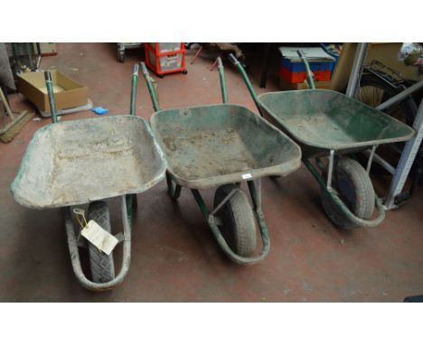 POLICE > 3 wheelbarrows [NO RESERVE] [VAT ON HAMMER PRICE]