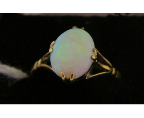 18ct opal set ring