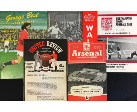 Manchester United football selection to include 1957/58 Arsenal v Manchester United, Manchester United v Sheffield Wednesday 