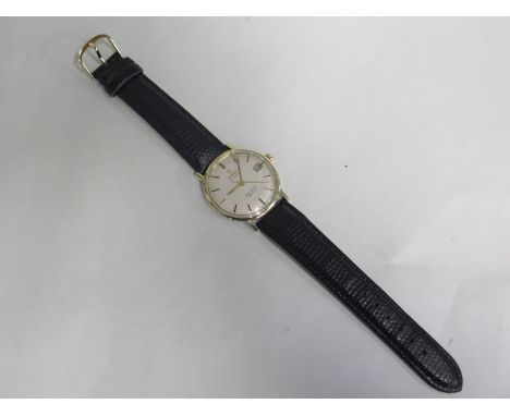 A Vintage 1966 gents Omega Seamaster De Ville wristwatch automatic movement, recently serviced, diameter of dial 35mm, overal