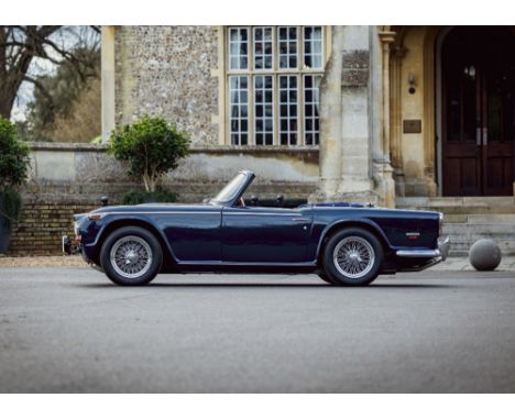 The TR5 was built for a 13 month period between August 1967 and September 1968 in Coventry. Visually identical to the Michelo