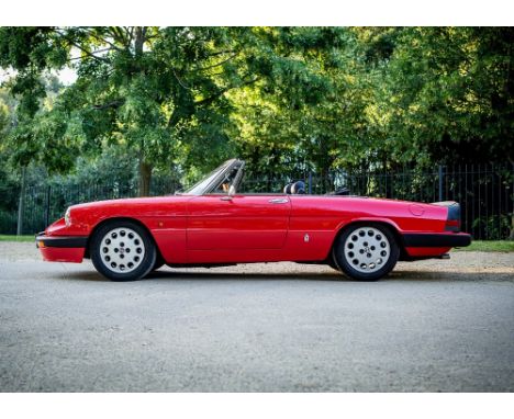 A modern classic by Pininfarina, the simple yet elegant Spider bodywork that premiered on the 1966 Alfa Romeo Duetto would pr