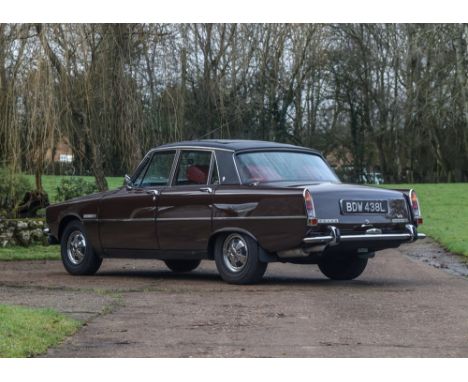 Launched at the 1963 Earls Court Motor Show, the P6, Rovers internal project name, was aimed at the young executive who wante