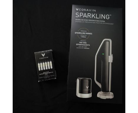 Coravin Sparkling wine preservation system, designed to keep your sparkling wines fresh for up to two weeks after opening. Th