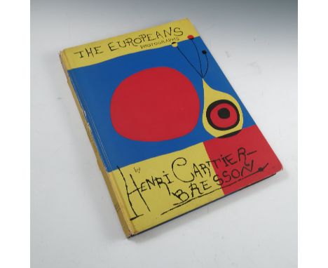 "The Europeans", photographs by Henri Cartier-Bresson, published by Simon & Schuster of New York, 1955 first edition, cover b