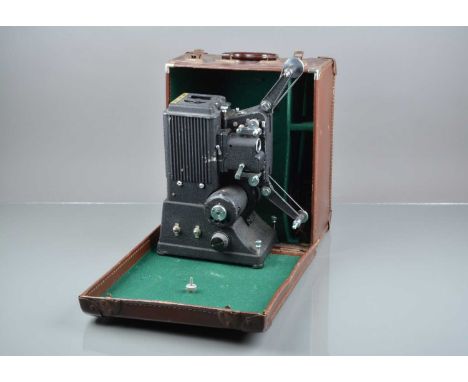 A Specto C 8mm Cine Projector, untested, some paint wear, with Dallmeyer 1" lens, elements G, in case