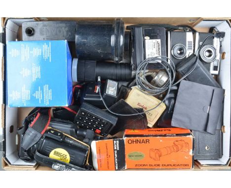 Cameras and Related Items, an Olympus Trip 35,  shutter working, lightcell/aperture responsive, G, Canon Sure shut EX, G, Ric