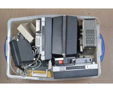 A Group of 8mm Cine Projectors, models include Elmo K-10 SM, Eumig Mk 605D, Yashica 8P3-RS Auto, Magnon 800 ZRS, Bamberger 8m