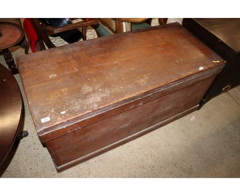 A large antique elm trunk