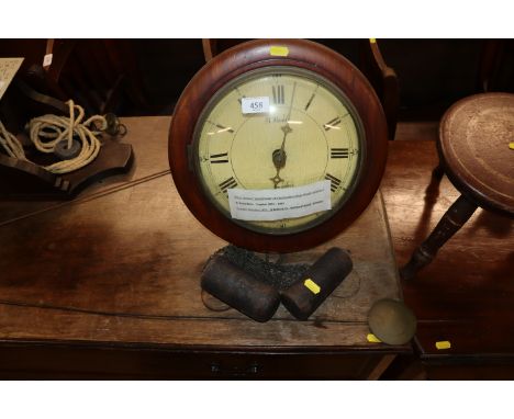A Victorian postman's alarm clock by Birkle Bros. Croydon