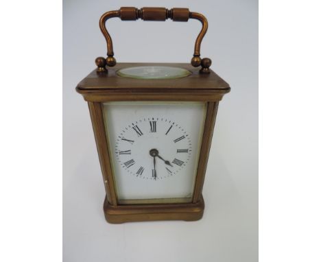 Brass Carriage Clock - As Found 