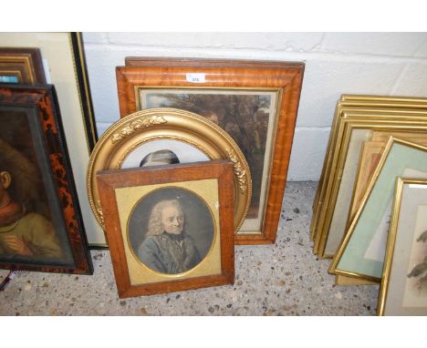 MIXED LOT: FIVE VARIOUS 19TH CENTURY AND LATER COLOURED PORTRAIT PRINTS, VARIOUS SIZES (5)