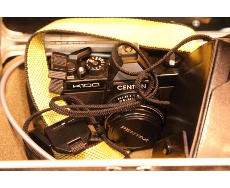 Centon K100 camera and a Lunasix light meter. P&amp;P Group 2 (£18+VAT for the first lot and £3+VAT for subsequent lots) 