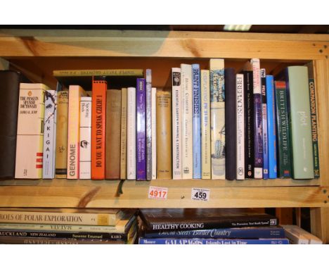 Shelf of mixed books. Not available for in-house P&amp;P, contact Paul O'Hea at Mailboxes on 01925 659133 