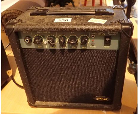 Portable Stagg 10GA amplifier. Not available for in-house P&amp;P, contact Paul O'Hea at Mailboxes on 01925 659133 