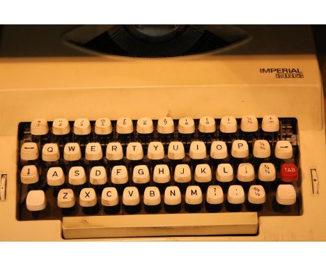 Imperial 2002 mechanical typewriter. P&amp;P Group 3 (£25+VAT for the first lot and £5+VAT for subsequent lots) 