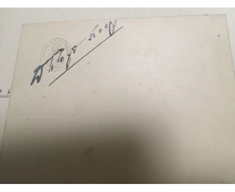 Guaranteed to be Authentic Autograph Signatures. Important British Politicians David Lloyd George (1863-1945) British Prime M