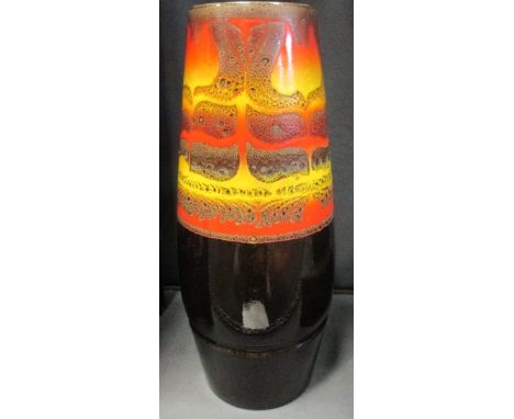 A Poole 'Delphis' style vase by Rosenfeld  