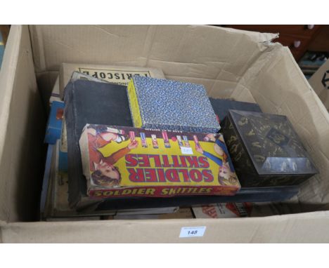 A boxed lot of assorted vintage boardgames and toys Condition Report:Available upon request