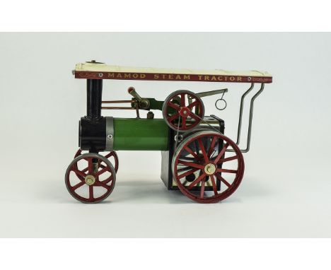 A Vintage Mamod Steam Tractor, In Excellent Condition and Working Order. Height 7 Inches, Width 10.25 Inches. 