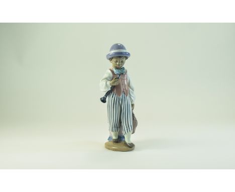 Lladro Figure ' Jazz Clarinet ' Model 5928. Height 9 Inches. Excellent Condition. 
