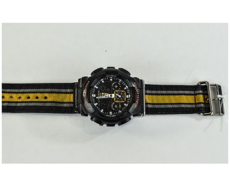 Gents Fashion Wristwatch Casio G - Shock dial with numerous subsidiary dials.