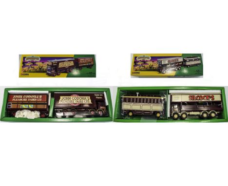 Corgi - Classics Showmans Range Ltd Edition Die Cast Model 21701 Silcocks of Warrington, AEC Closed Pole Truck with Closed Po