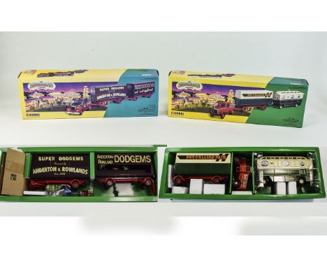 Corgi Classics - Ltd Edition Showmans Range Die Cast Model 15901, Super Dodgems by Anderton & Rowlands Scammell Highwayman Ge