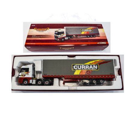 Corgi Limited Edition Hauliers of Renown Delux Die Cast Model Truck, Scale 1.50 Num CC13811 Mercedes - Benz, Actros Step Fram