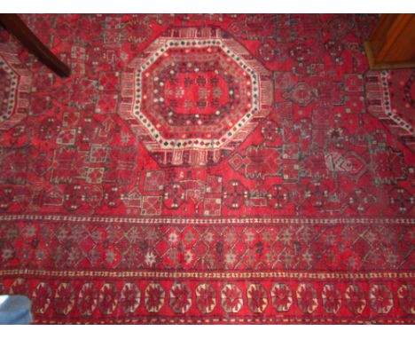 Large Persian Bokhara style carpet